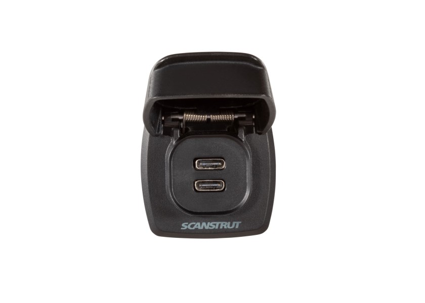 Купить Scanstrut SC-USB-F3 Двойной разъем для зарядки USB-C Flip Pro Max Black 7ft.ru в интернет магазине Семь Футов