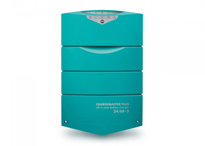 Купить Универсальное автоматическое ЗУ Mastervolt ChargeMaster Plus 24/60-3 CZone 44320605 12/24/120/230В 60А 384x250x127мм IP23 для АКБ 200-500Ач 7ft.ru в интернет магазине Семь Футов