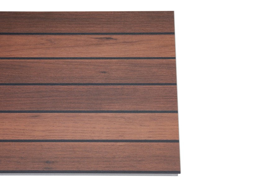 Купить NAUTIKFLÖR SAM-NFG-TBL Напольное покрытие из тикового дерева / защелкивающийся винил, имитирующий тик / черная линия герметика / 2,22 м² / Тип: Образец 7ft.ru в интернет магазине Семь Футов