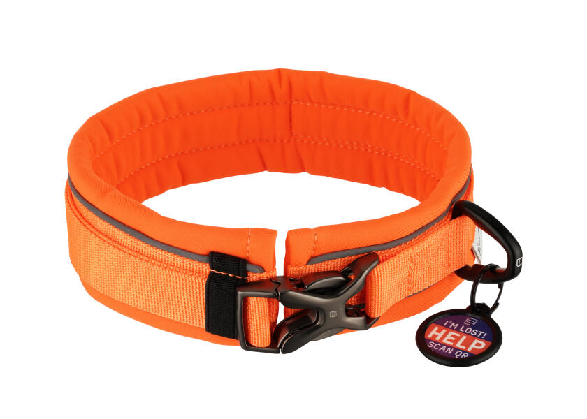 Купить SPRENGER Мягкий ошейник для собак / оранжевый / Ширина: 35 мм 7ft.ru в интернет магазине Семь Футов
