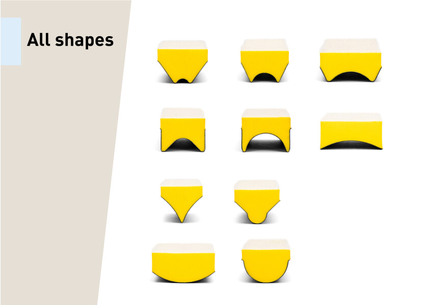 Купить SEATEC Sanding Block Set / 11-piece 31250-bvs 7ft.ru в интернет магазине Семь Футов