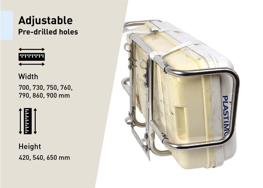 Купить SEAGO LRC-MK2 Универсальный держатель спасательного плота 7ft.ru в интернет магазине Семь Футов