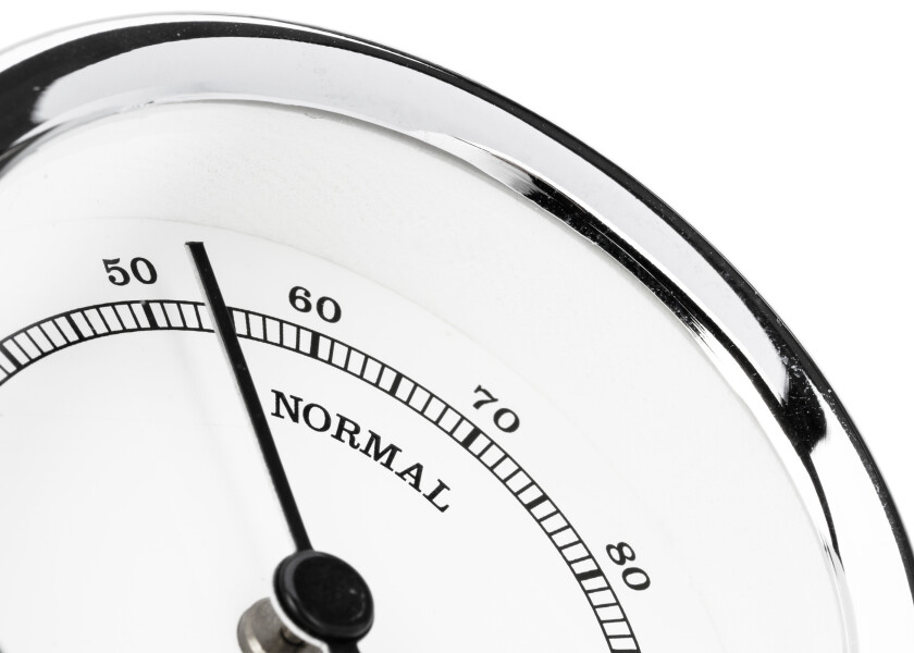 Купить AUTONAUTIC MINOR 72 Hygrometer / white dial  / chrome-plated 50271-bvs 7ft.ru в интернет магазине Семь Футов