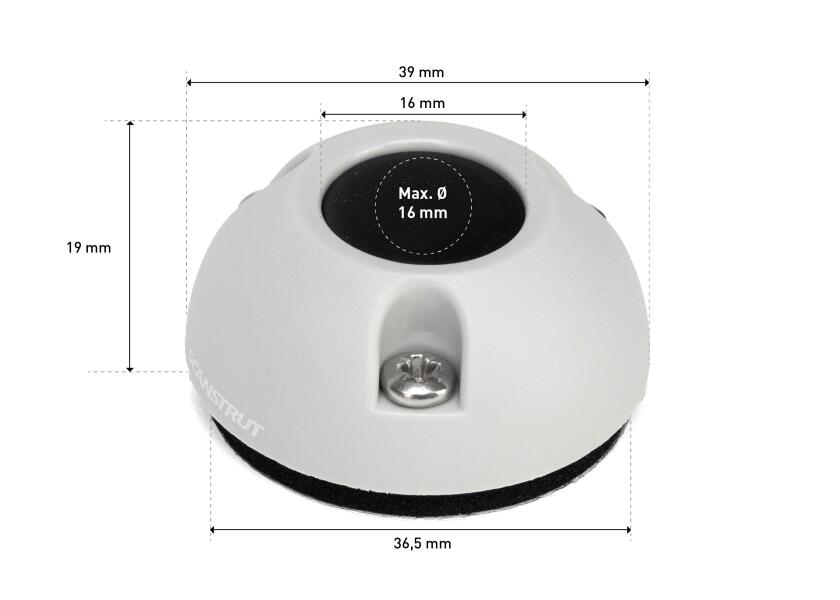 Купить Сальник кабельный водонепроницаемый IP68 Scanstrut DS16-P мини 2-8 мм из серого пластика 7ft.ru в интернет магазине Семь Футов