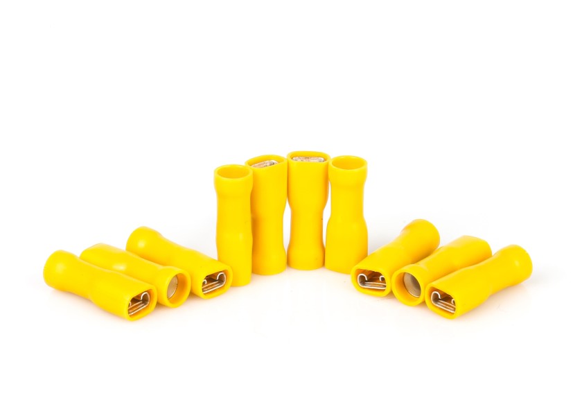 Купить Spade Connector Female / yellow / 2.5 - 6.0 mm² / pack of 10 63712-bvs 7ft.ru в интернет магазине Семь Футов