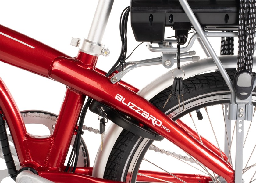 Купить SEATEC BLIZZARD PRO Electric Folding Bike / red 86195-bvs 7ft.ru в интернет магазине Семь Футов