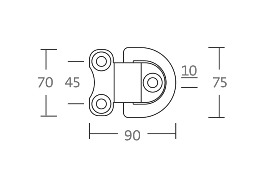 Купить PETERSEN Folding Pad Eyes 19122-bvs 7ft.ru в интернет магазине Семь Футов