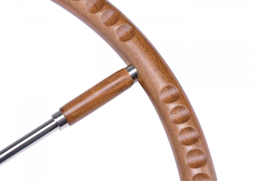 Купить Stainless steel steering wheel with Teakring 62350-bvs 7ft.ru в интернет магазине Семь Футов