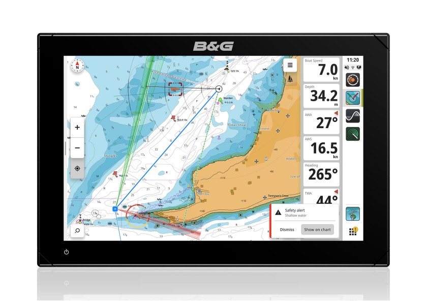 Купить Картплоттер B&G Zeus S 12 000-15225-001 310x208x78мм экран 12" карты C-Map поддержка Wi-Fi/Ethernet/NMEA 2000 с различными режимами плавания 7ft.ru в интернет магазине Семь Футов