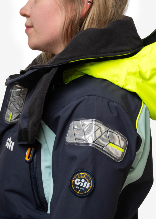 Купить GILL OS26JW-NAV25-10 Женская куртка OS2 Offshore / темно-синяя яичная скорлупа / Размер одежды: 36 7ft.ru в интернет магазине Семь Футов