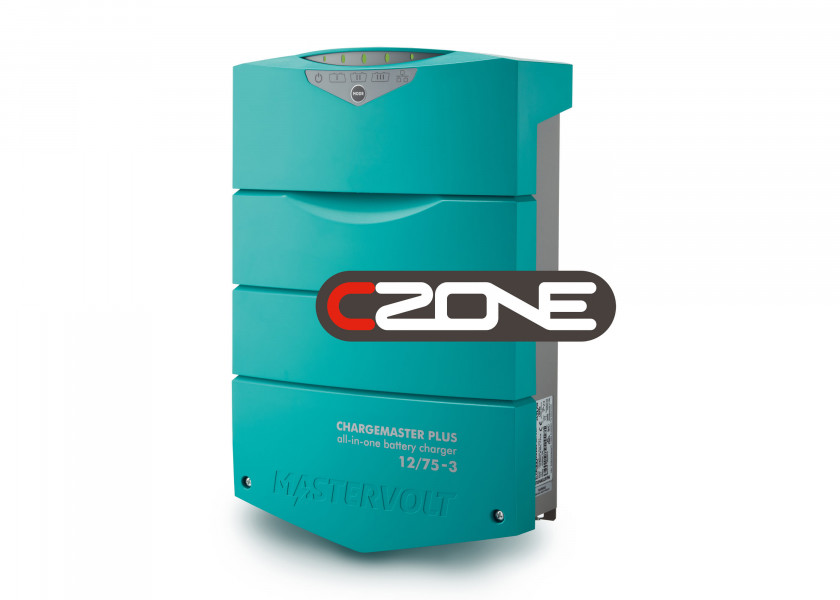 Купить Универсальное автоматическое ЗУ Mastervolt ChargeMaster Plus 12/75-3 CZone 44310755 12/120/230В 75А 384x250x127мм IP23 для АКБ 320-800Ач 7ft.ru в интернет магазине Семь Футов