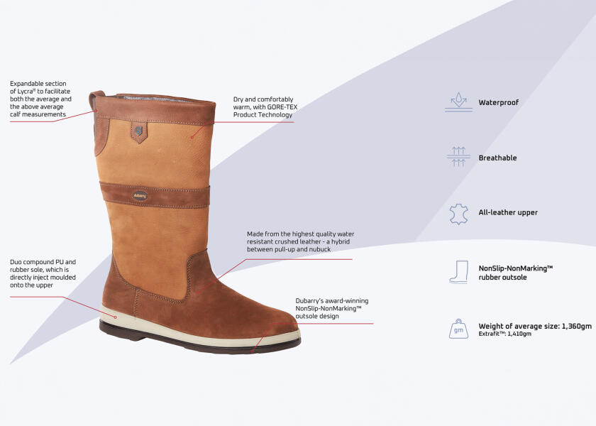 Купить DUBARRY 3859-02-38 Парусные ботинки ULTIMA ExtraFit™ / коричневый / Размер обуви: 38 7ft.ru в интернет магазине Семь Футов