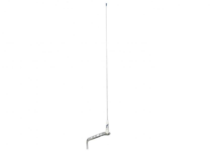 Купить Антенна VHF Glomex RA109SLS 156-162 МГц 3дБ 900мм из нержавеющей стали с кронштейном и разъемом PL-259 7ft.ru в интернет магазине Семь Футов