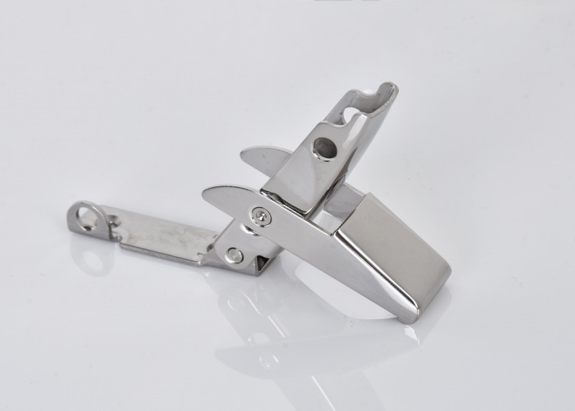 Купить Фиксатор люков из нержавеющей стали AISI 316 Roca 934151 93 - 103 мм с запорным крючком 7ft.ru в интернет магазине Семь Футов