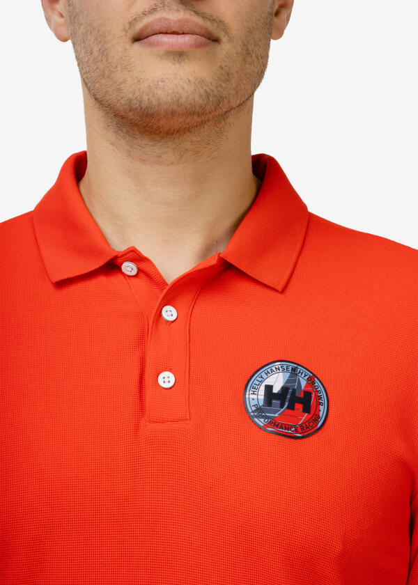 Купить Helly hansen 34496_222-L Поло с короткими рукавами HP Race 2.0 Оранжевый Alert Red L 7ft.ru в интернет магазине Семь Футов