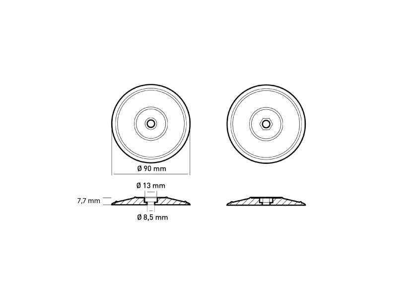 Купить Zinc Double Anodes, round Shape 16028-bvs 7ft.ru в интернет магазине Семь Футов