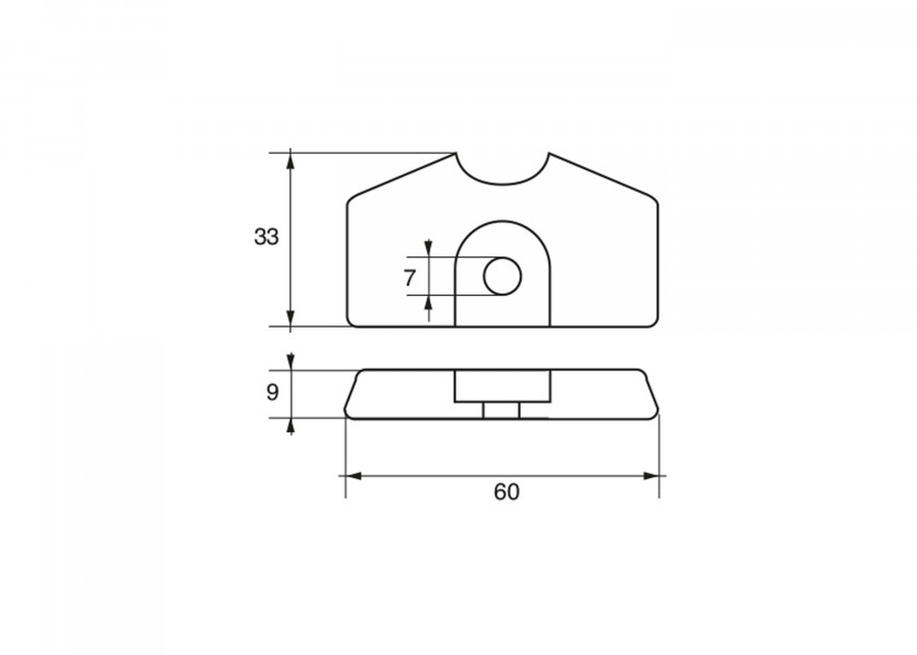 Купить Zinc Motor Anode F-YA-19 21806-bvs 7ft.ru в интернет магазине Семь Футов