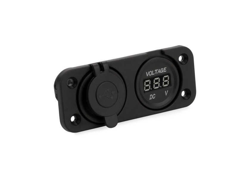 Купить USB Port, 4.8 A with integr. Voltmeter 29122-bvs 7ft.ru в интернет магазине Семь Футов