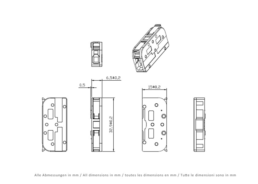 Купить SEATEC Modular Inline Connector / 0.2 - 4 mm2 / 5 pcs. 29746-bvs 7ft.ru в интернет магазине Семь Футов