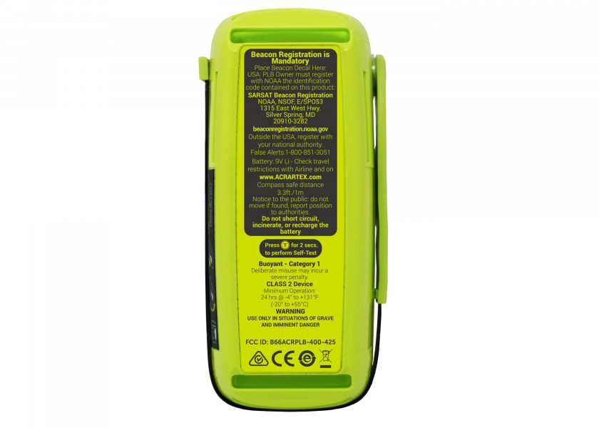 Купить ACR 2921 ПЛБ ResQLink 400 90283-bvs 7ft.ru в интернет магазине Семь Футов
