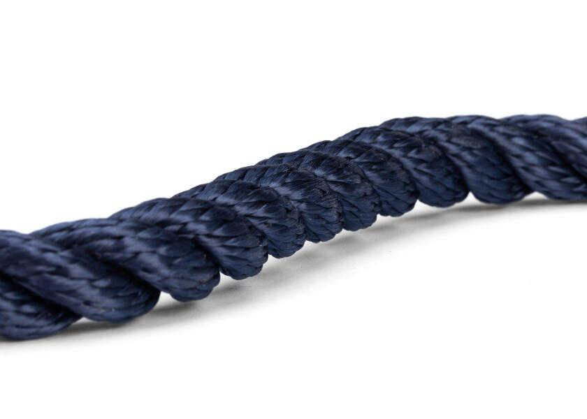 Купить GLEISTEIN 245100355 GeoTWIST POLYESTER - Трехниточный швартовочный трос / темно-синий / Веревка-Ø: 10 мм 16216-bvs 7ft.ru в интернет магазине Семь Футов