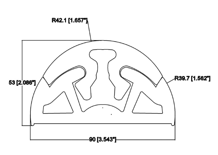 Купить TESSILMARE BINO90 PVC Profile / dock fender / black / per metre 44638-bvs 7ft.ru в интернет магазине Семь Футов