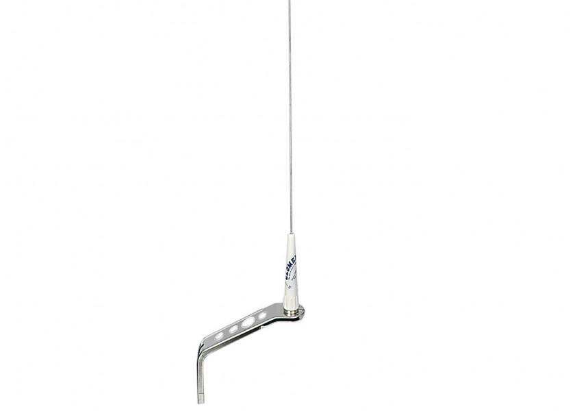 Купить Антенна VHF Glomex RA109SLS 156-162 МГц 3дБ 900мм из нержавеющей стали с кронштейном и разъемом PL-259 7ft.ru в интернет магазине Семь Футов