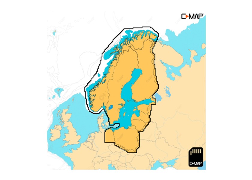Купить ОТКРОЙТЕ ДЛЯ СЕБЯ X — очень большой / Описание: C-MAP Discover X Северная/Центральная Европа 7ft.ru в интернет магазине Семь Футов