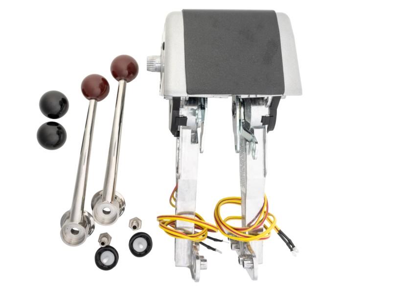 Купить Пульт ДУ двигателем Vetus RCTOPTB механический с 2 рукоятками из нержавеющей стали/алюминия 7ft.ru в интернет магазине Семь Футов