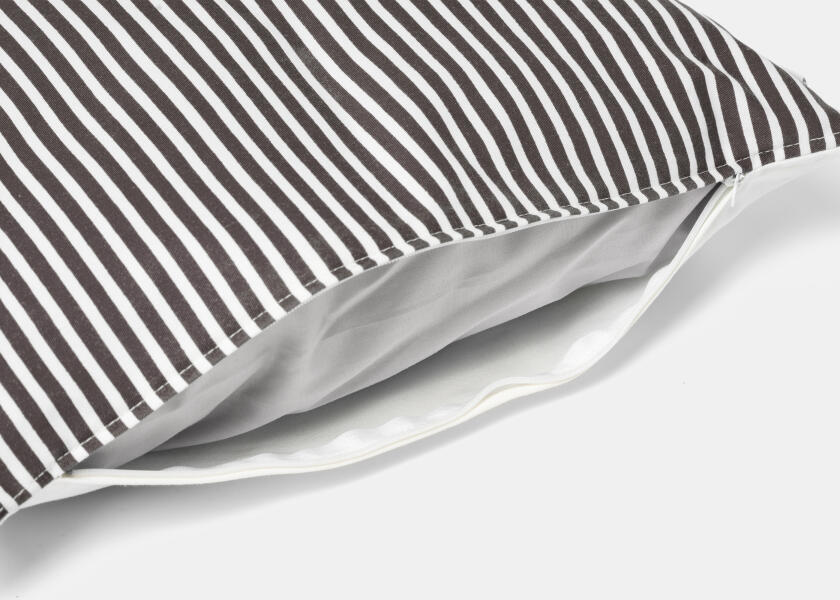 Купить Kapok Decorative Cushion / anthracite / thin stripes 57397-bvs 7ft.ru в интернет магазине Семь Футов
