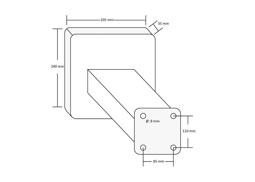 Купить Outboard Motor Bracket for Transom Mounting 35292-bvs 7ft.ru в интернет магазине Семь Футов