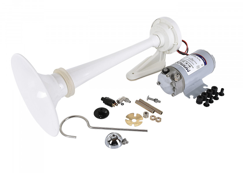 Купить Горн туманный электропневматический Marco PW2 15000013 24В с компрессором для судов 12-20м 7ft.ru в интернет магазине Семь Футов