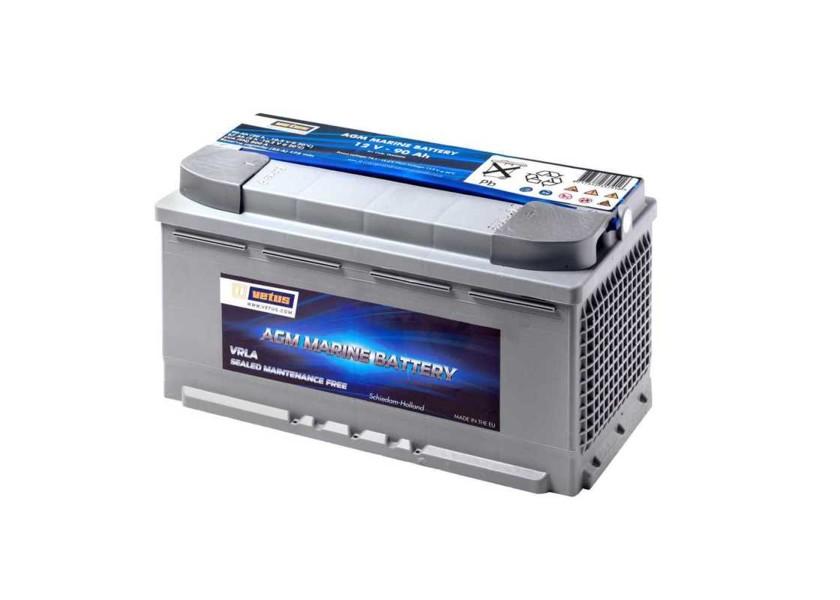 Купить Необслуживаемый судовой аккумулятор Vetus VEAGM60 12В 60Ач 242x175x190мм тип AGM 7ft.ru в интернет магазине Семь Футов