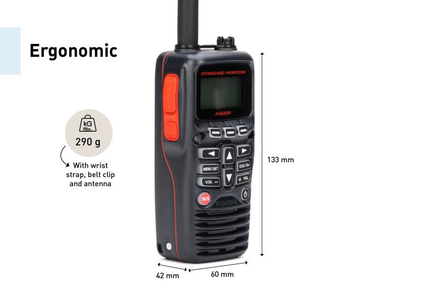 Купить STANDARD HORIZON HX320E Handheld Radio 70497-bvs 7ft.ru в интернет магазине Семь Футов