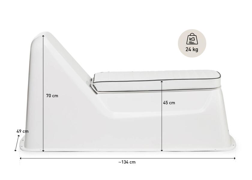 Купить SEATEC Jockey-Bench Seat 55718-bvs 7ft.ru в интернет магазине Семь Футов