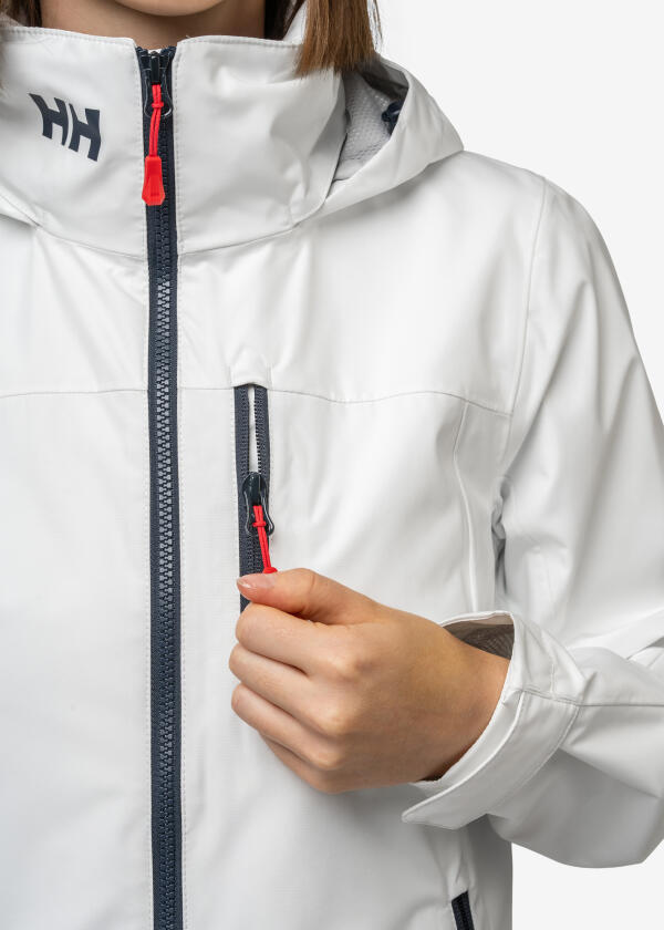 Купить Helly hansen 34448_001-l Куртка Crew Hooded 2.0 White 30x25x10 7ft.ru в интернет магазине Семь Футов