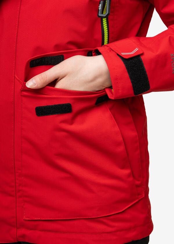 Купить GILL OS26JW-RED01-18 Женская оффшорная куртка OS2 / красный / Размер одежды: 44 7ft.ru в интернет магазине Семь Футов