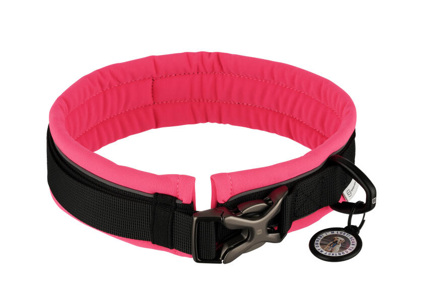 Купить SPRENGER Мягкий ошейник для собак / розовый / Ширина: 35 мм 7ft.ru в интернет магазине Семь Футов