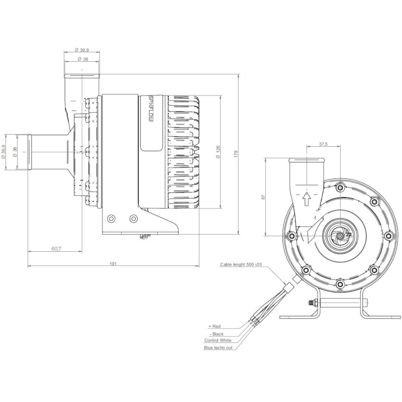 Купить Johnson Pump 10-13578-02 Циркуляционный насос CM100HF AL-1BL, DIA 38 мм, 24 В 7ft.ru в интернет магазине Семь Футов