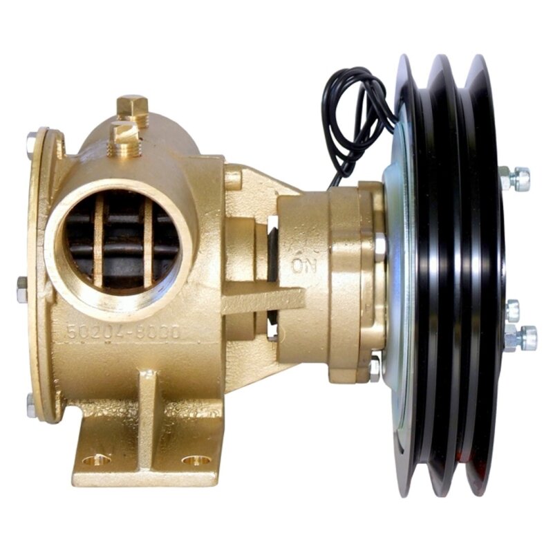 Купить Jabsco 50200-2111 Бронзовый крыльчатый насос, на ножном креплении, размер 200, муфта 24В, шкив 2А, 1-1/2" BSP, NEO 7ft.ru в интернет магазине Семь Футов