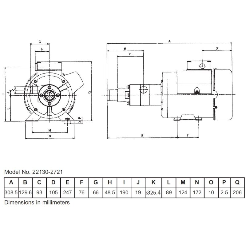 Купить Jabsco 22130-2721 Macerator Pump, 46 LPM, NIT, 110V/230V AC 50Hz 7ft.ru в интернет магазине Семь Футов