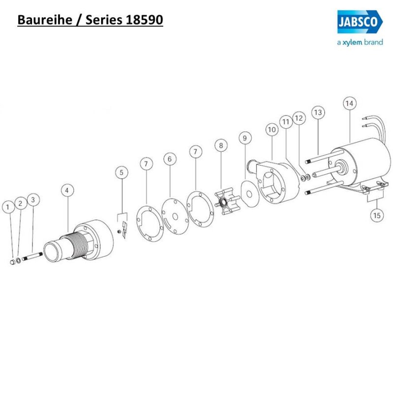 Купить Jabsco 37056-2000 Измельчитель / Стопорная гайка (18590) 7ft.ru в интернет магазине Семь Футов