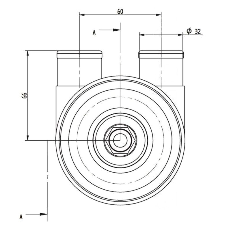 Купить Johnson Pump 10-24630-03 Bronze Impeller Pump F7B-9, фланцевая версия, подключение шланга 32 мм, 1/1, MC97 7ft.ru в интернет магазине Семь Футов