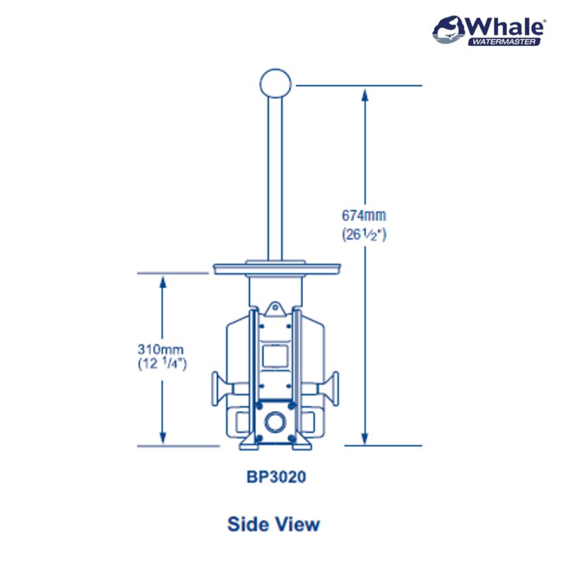 Купить Whale AS3020 Комплект для подпалубного монтажа для Gusher 30 (Металл) 7ft.ru в интернет магазине Семь Футов