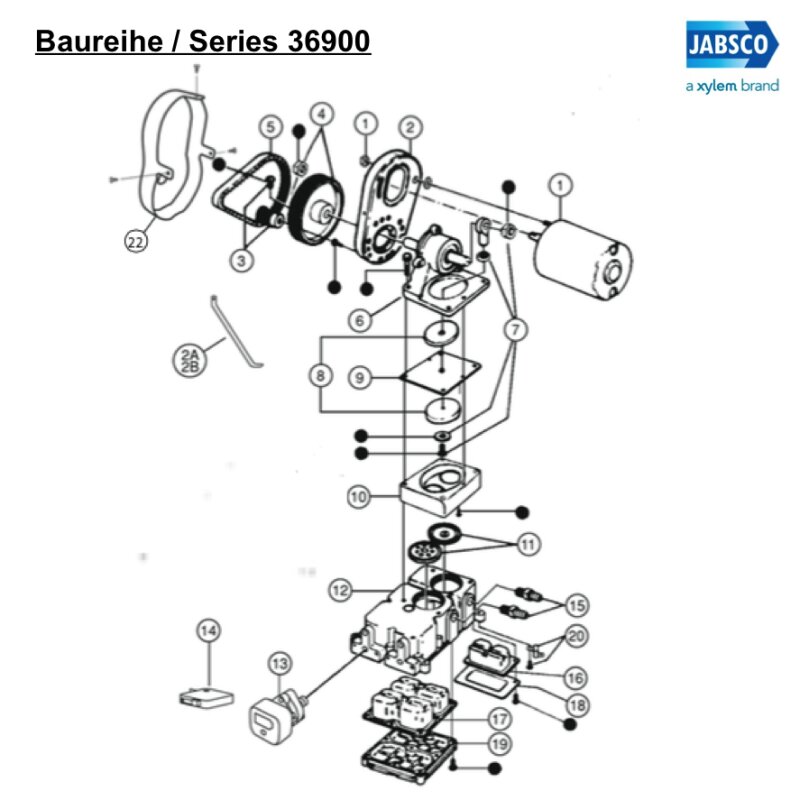 Купить Jabsco 30016-0000 Диафрагма 7ft.ru в интернет магазине Семь Футов
