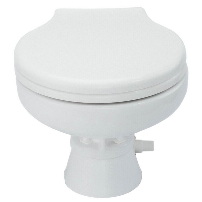 Купить Johnson Pump 80-47626-01 AquaT Standard Electric Toilet - Super Compact, 12V 7ft.ru в интернет магазине Семь Футов