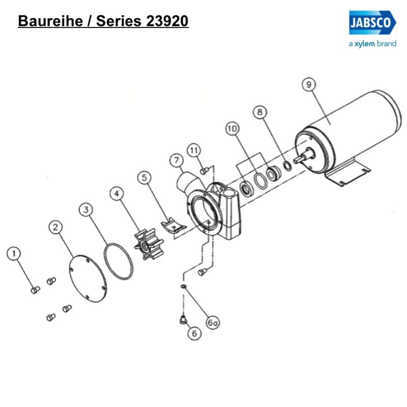 Купить Jabsco SK416-0003 Сервисный комплект, NIT 7ft.ru в интернет магазине Семь Футов