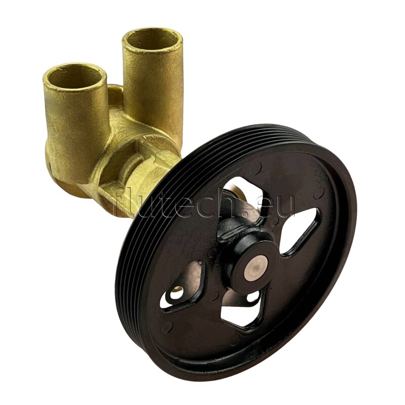 Купить Johnson Pump 10-13449-11 Bronze Impeller Pump F6B-905, retaining device/pulley, 38mm hose connection, MC97 7ft.ru в интернет магазине Семь Футов