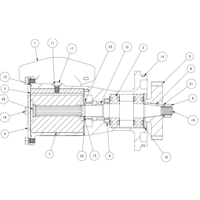 Купить Jabsco 50690-0101A Гибкая крыльчатка насоса из бронзы размера 0120, фланец/зубчатое колесо и фланцевые соединения, 1/1, NEO 7ft.ru в интернет магазине Семь Футов