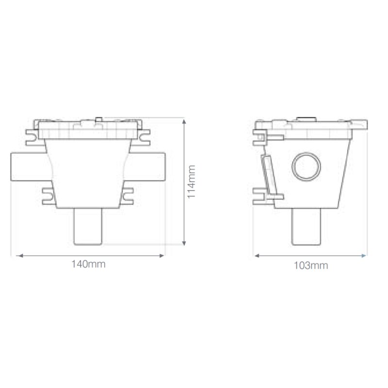 Купить Whale WM8484 Grey IC серый комплект для серой воды с 2-ходовым входом 24В 19л/мин 7ft.ru в интернет магазине Семь Футов